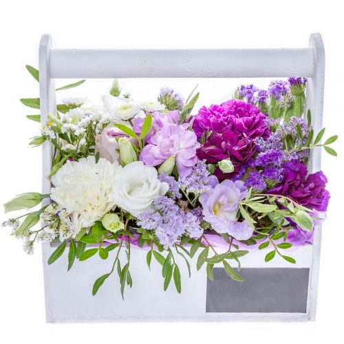 Композиция в ящике «Тропики»