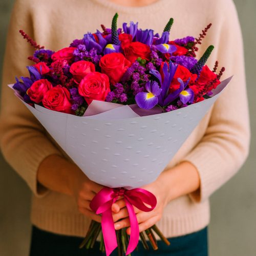 Букет «Фиолетовая элегия»