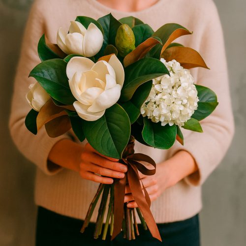 Букет цветов «Чистая гармония»