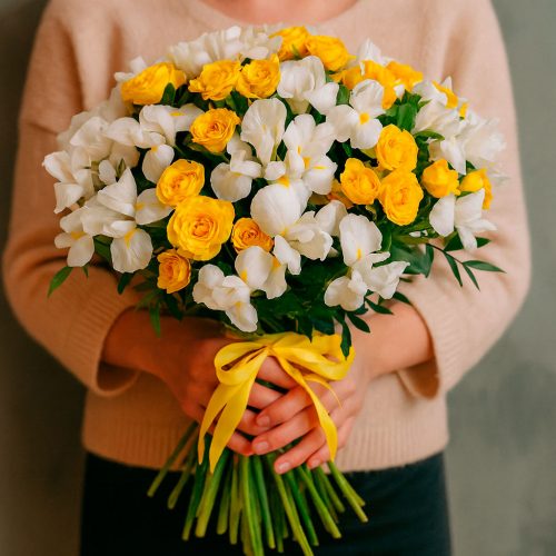 Букет цветов «Солнечный путь»
