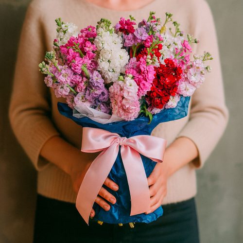 Букет цветов «Яркая фантазия»