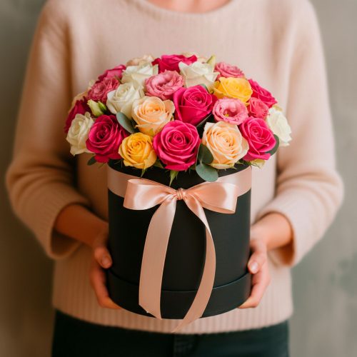 Цветочная композиция «Бисквит»