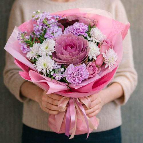 Цветочный букет «Морской прибой»