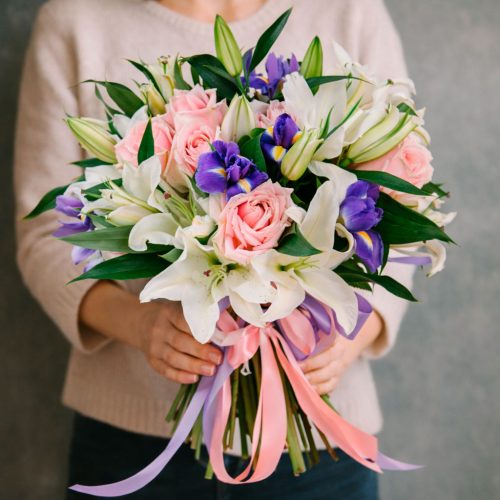 Цветочный букет «Последний звонок»